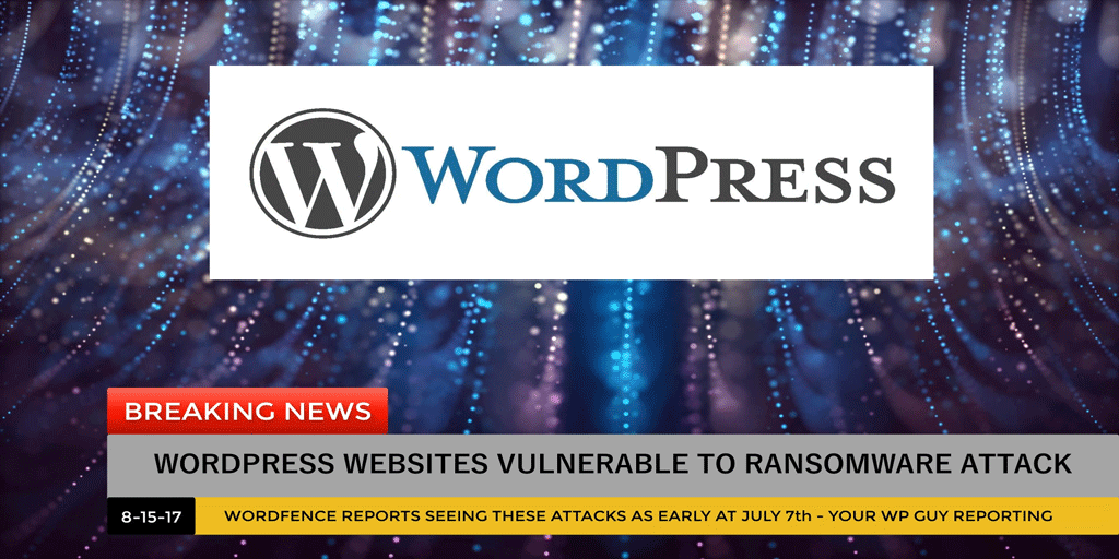 Il Ransomware EV colpisce WordPress